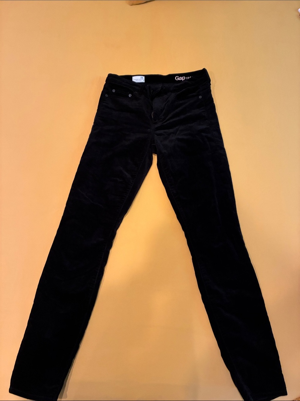 GAP Black Corduroy Slim Pants
